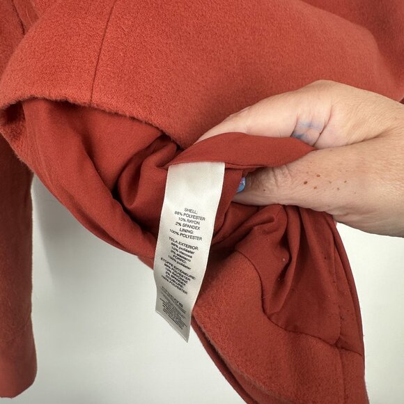 Chico's Women's Orange‎ Soft blazer size XL - Picture 7 of 7